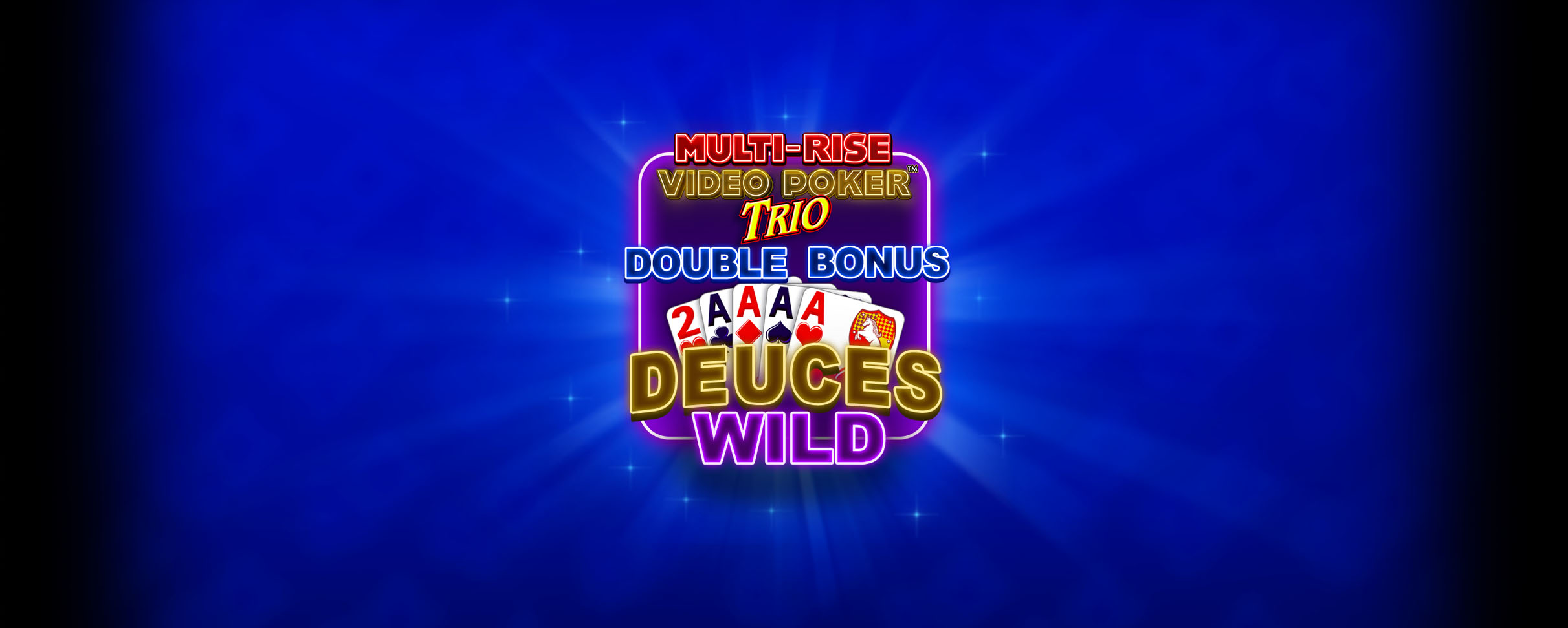 Multi-Rise Poker Trio -  Double Double Bonus 