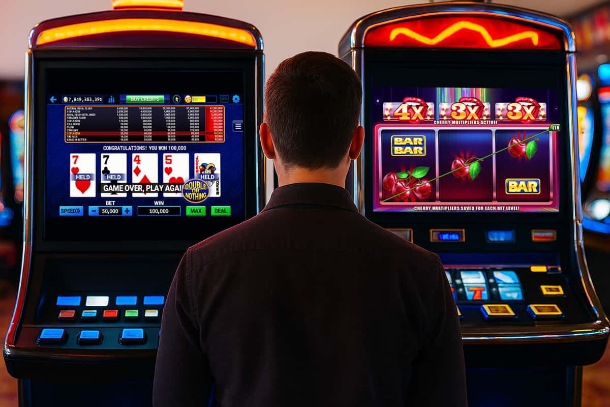 video poker vs slots